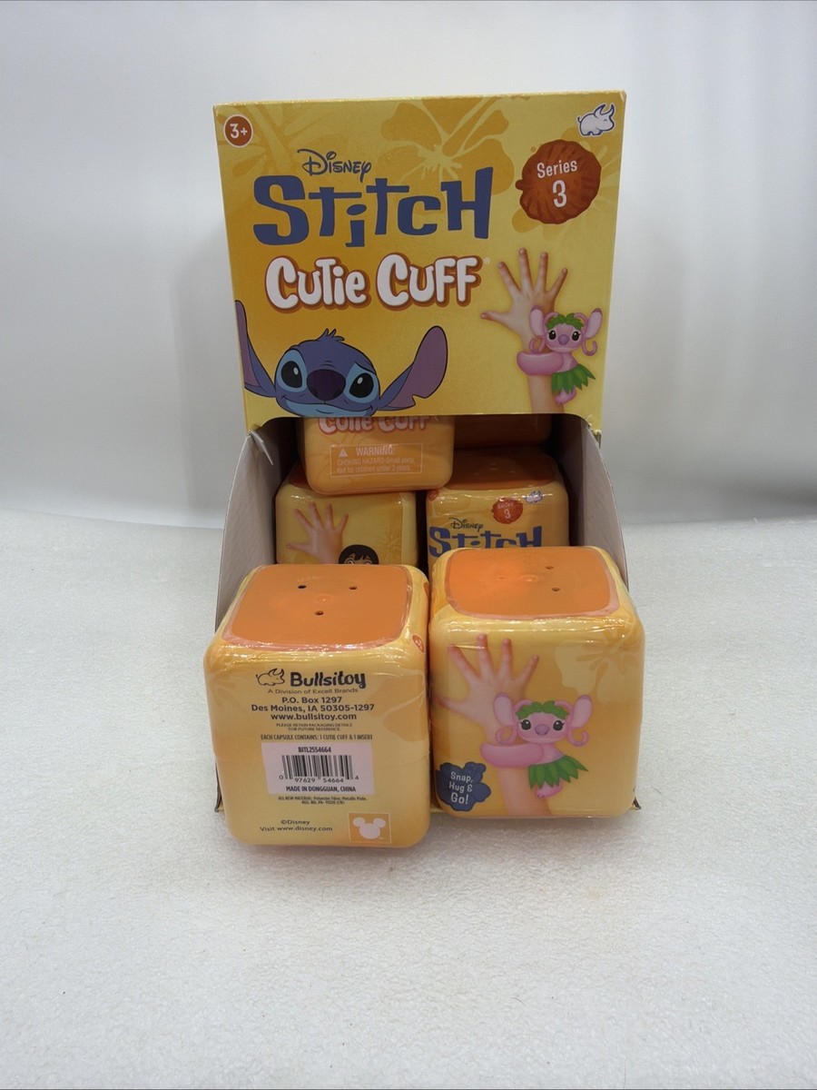 Lot Of 11 Disney Stitch Cutie Cuff Bracelet Series 3 Mystery Toys