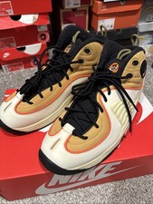 Nike Air Penny II, oro trigo/naranja de seguridad-negro, 11 nuevas con caja, DV7229700