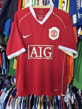 MANCHESTER UNITED ENGLAND 2006/2007 HOME FOOTBALL SHIRT JERSEY NIKE
