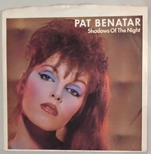 Pat Benatar - Shadows of the Night / Victim 1982 Chrysalis Vinyl 45 Pic Sleeve