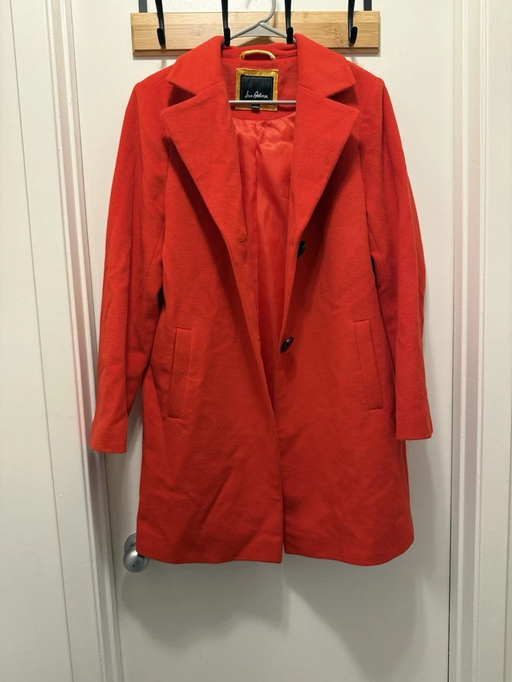 Женское красное шерстяное пико Sam Edelman — размер 14 - Изображение 2 из 4