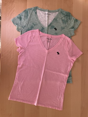 Girls Abercrombie Tshirt Lot Of 2 Size 15/16