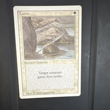 Magic: The Gathering Lance Enchantment White Rob Alexander Wizards Regular