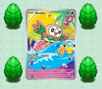 Pokemon - Rowlet - MEP043 - ME: Mega Evolution Promo - Holo