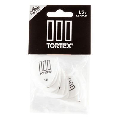 Dunlop 462P1.5 Tortex III Picks 1,50 mm - Plektren Set