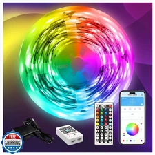DAYBETTER LED Strip Lights 110ft, Smart Lighting Strips with App Remote Contr