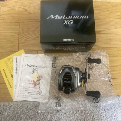 Shimano's 13 Metanium XG Right Handed Bait Casting Reel Used big w/box guide