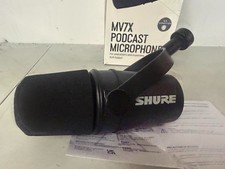 shure MV7X Dynamic Podcast XLR Microphone with Voice Isolation