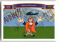 1991 Comic Ball Looney Tunes Baseball Card #141 Patch of Greens Yosemite Sam
