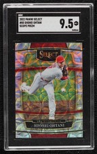 2022 Panini Select Concourse Scope Prizm Shohei Ohtani #85 SGC 9.5 Mint+ 0r45