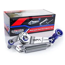  Motorcycle Chain Slack Adjuster Tool - Innovative Chain Tensioning Tool Blue