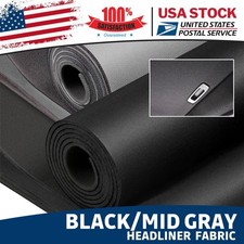 3MM Automotive Universal Flat Knit Headliner Fabric With Foam Backing 60" Wide