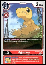 Agumon BT6-007 U Uncommon Double Diamond Pre-Release Cards Digimon Near Mint