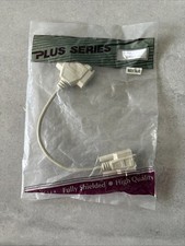 Modem Cable DB9 Female to DB25 Male Serial RS-232 9F 25M NOS