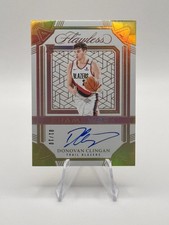2024-25 Panini Flawless Donovan Clingan Framework Signatures Gold RC Auto 1/10