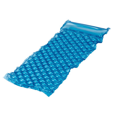 Blue Neon Comfort Inflatable Water Mat, Pool Float, Age 14 & Up, Unisex