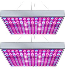 LED Grow Light 225 LEDs Plant Lights Red Blue White Panel Growing Lamps for...