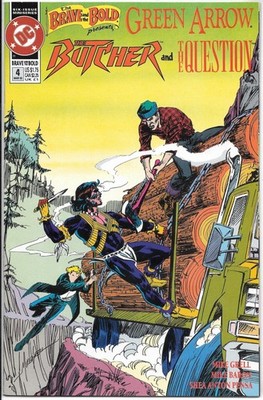 Brave and the Bold Comic Book #4 Green Arrow/The Butcher DC 1992 VERY HIGH GRADE
