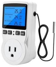 Digital Thermostat Controller - Plug-in Temperature reptile thermostat