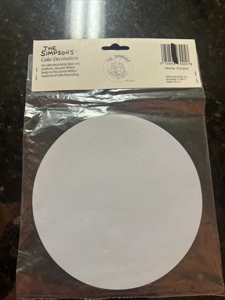De colección 1990 Los Simpson Decoración de Pasteles Cumpleaños Hornear Nostalgia Años 90 Foto 2 de 3
