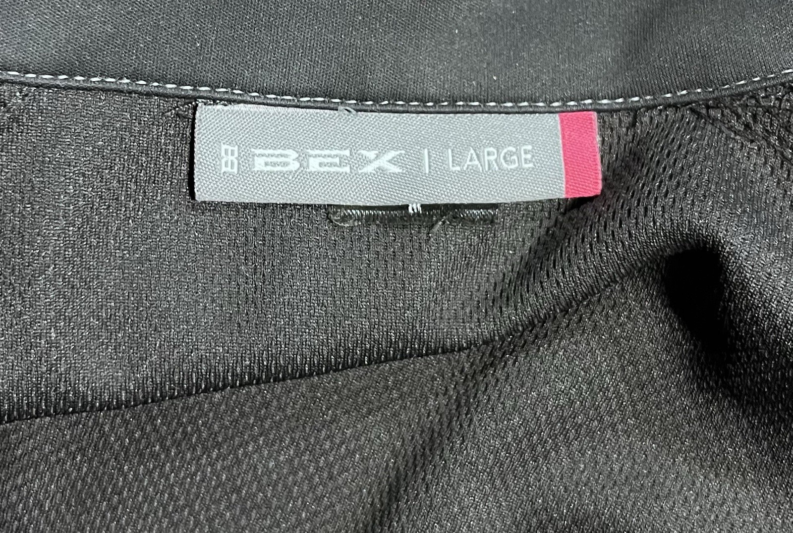 Worms BEX Soft Shell Black Zip Up Jacket Size Lar… - image 4