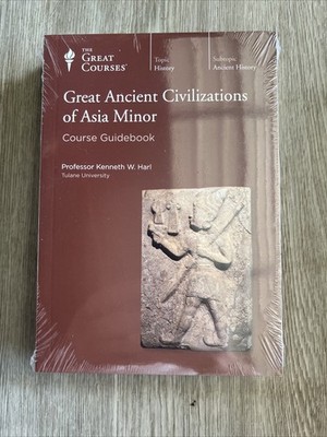 Great Ancient Civilizations Of Asia Minor - Great Courses 4 DVDs & Guidebook NEW