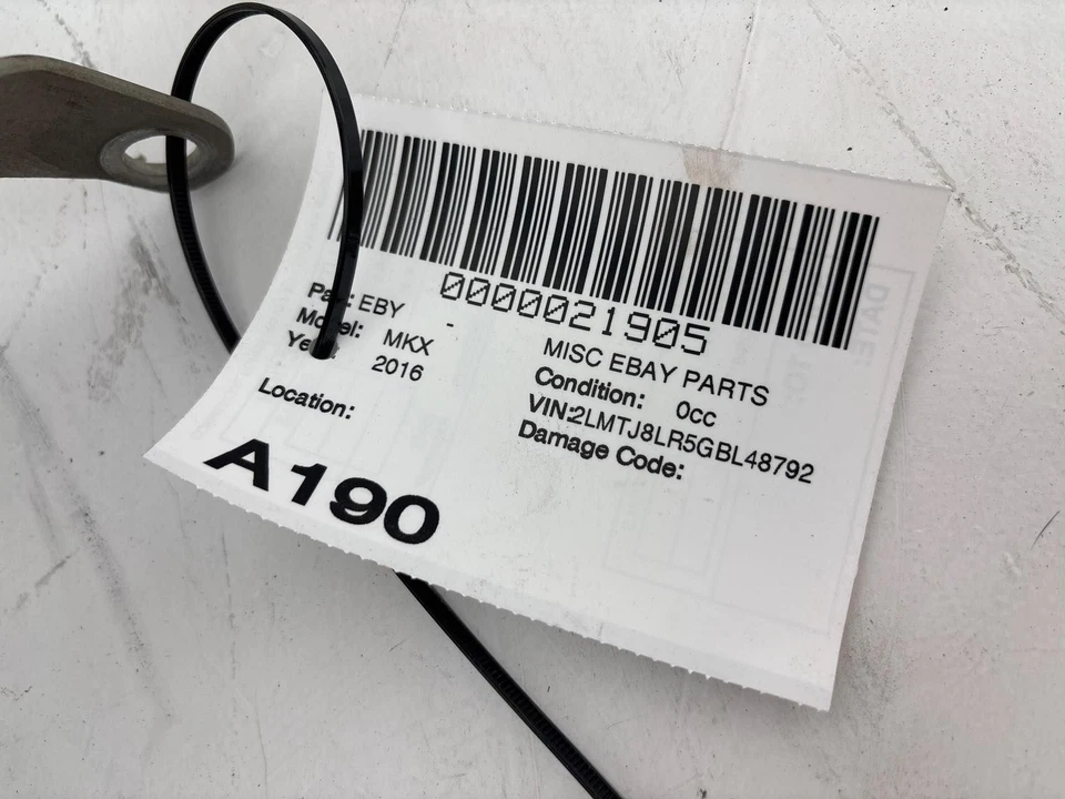 Lincoln MKX 2016-2018 colector de escape delantero izquierdo OEM Foto 2 de 4