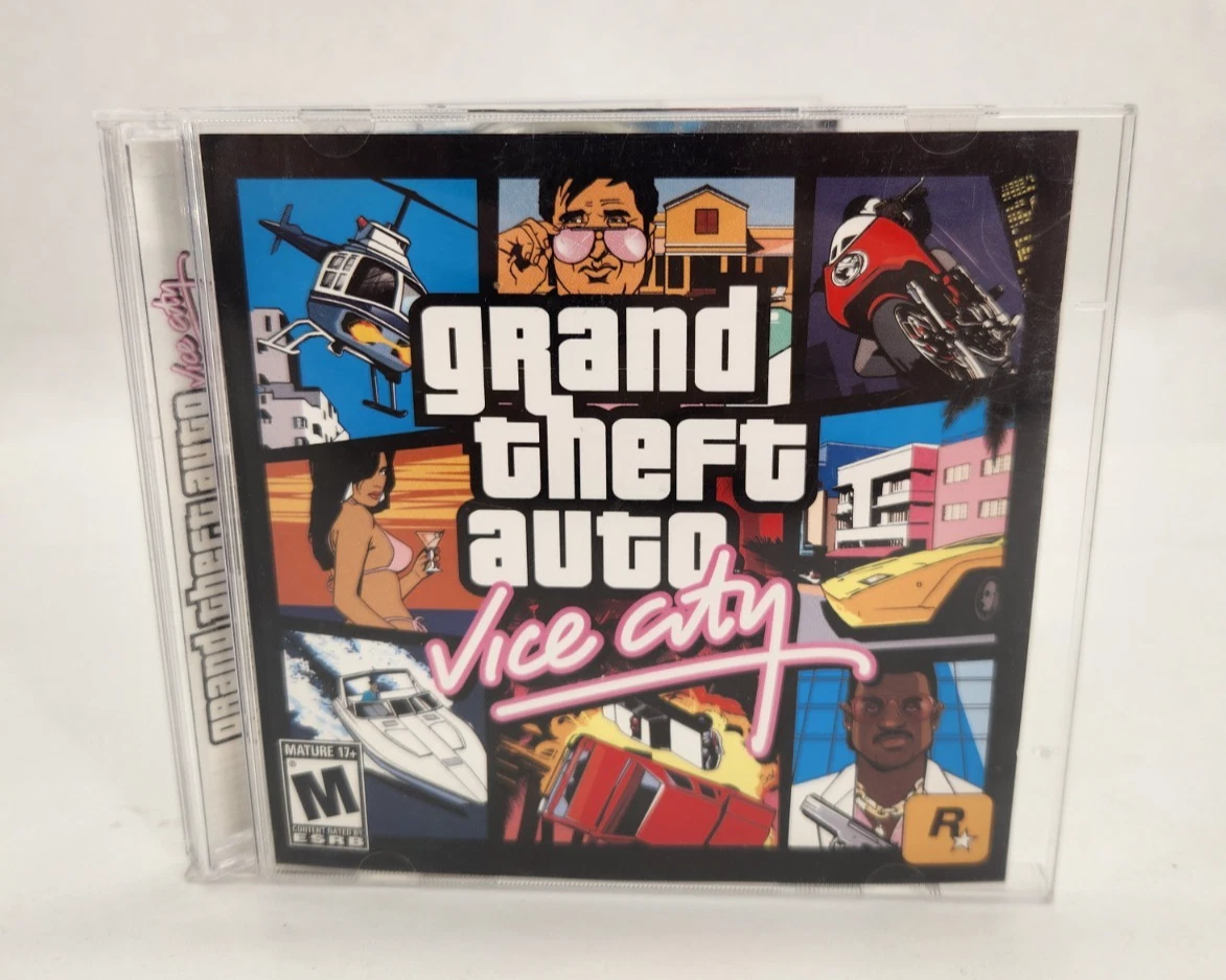 GTA Vice City PC版 オリジナルパッケージ付き GTA Grand Theft Auto