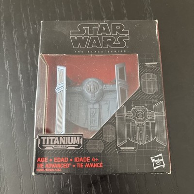 Star Wars Black Series (TIE Advanced) #15 Titanium Series Toy Figure NEW Sealed