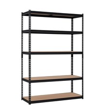 Heavy Duty Storage Shelves 5 Tier Adjustable Garage Utility Rack Shelf Unit