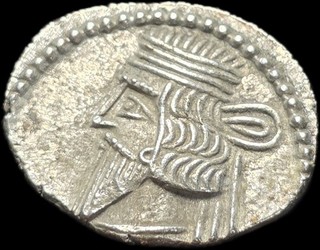 Dracma de plata del Imperio Parto