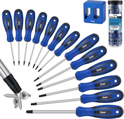 14piece Magnetic Torx Screwdrivers Set Magnetic Torx Driver Star Screwdrivers