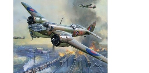 Zvezda 6230 - 1/200 Wargame Addon British Bomber Bristol Blenheim Mk IV - New
