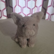 Douglas Cuddle Toys Betina Pink Pig Plush Stuffed Animal 10" 1902 Realistic