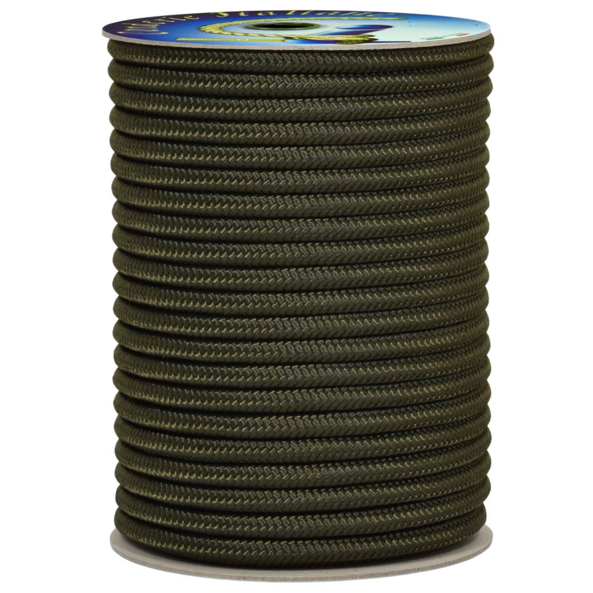 Treccia Alta Tenacità 10mm Verde Militare 30mt - Corda Nautica e Outdoor