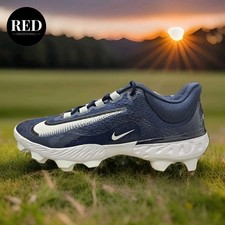 Nike Alpha Huarache Elite 4 Baseball Cleats Blue FN7221-401 - Men's Size 13.5