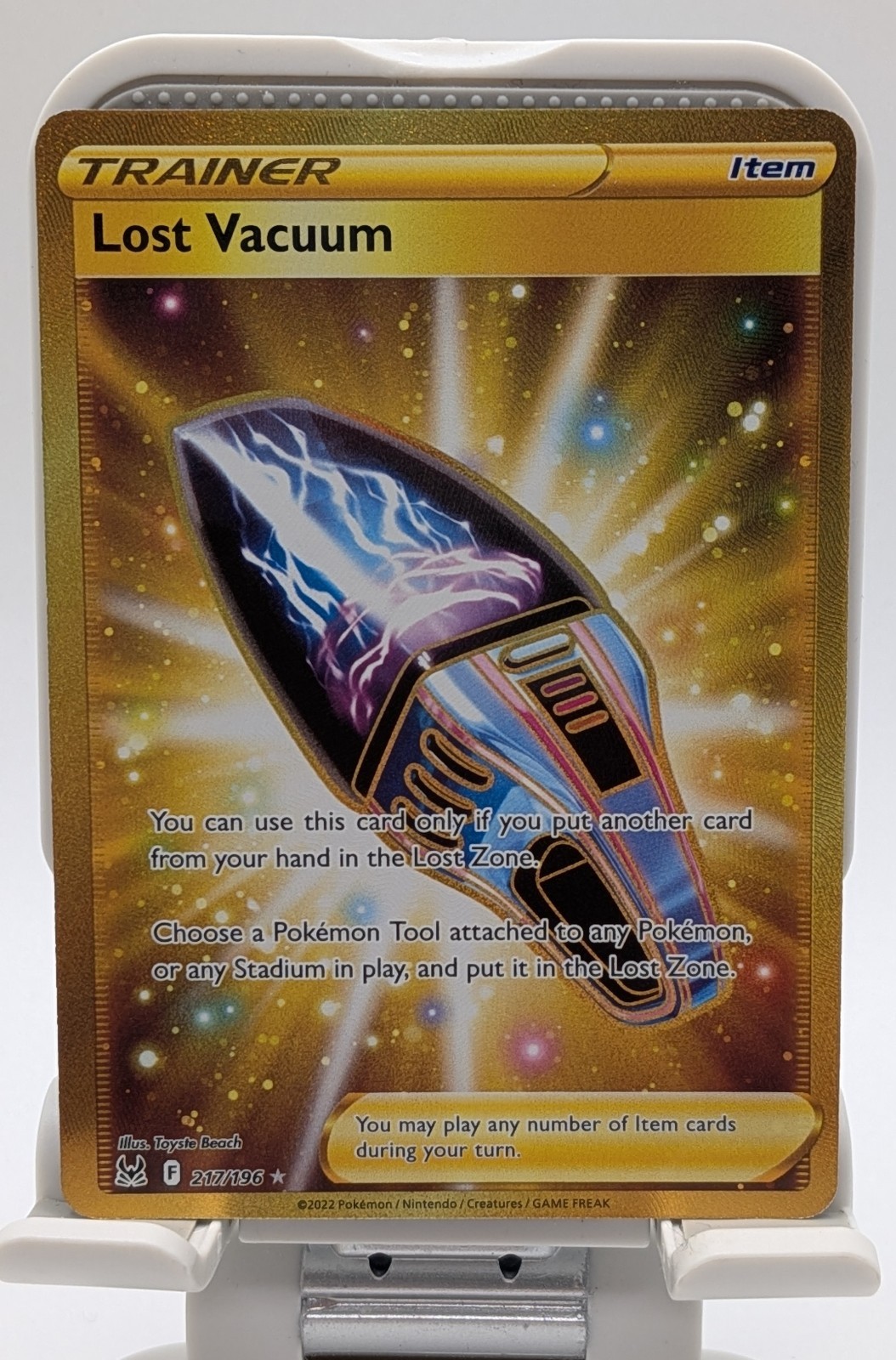 Lost Vacuum (Secret Rare) - 217/196 Pokemon TCG Lost Origin