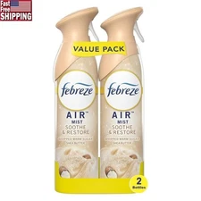 Odor Eliminating Air Freshener Spray Soothe Restore Fresh Scent 2 Count 8.8oz US
