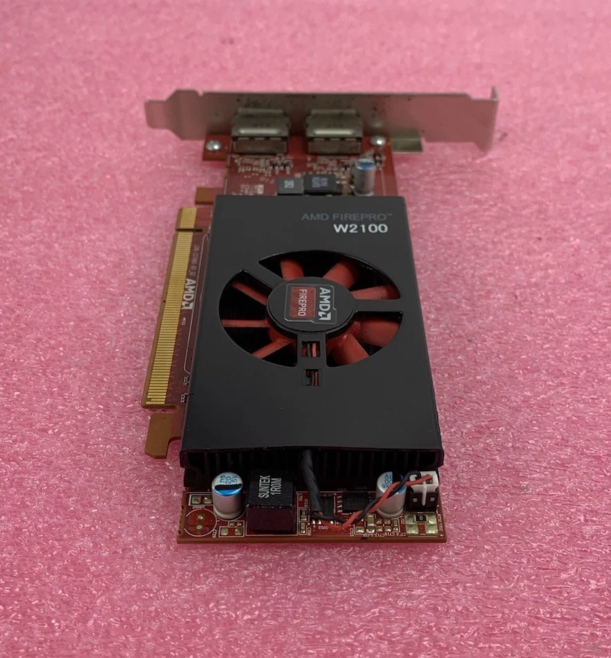 Dell AMD FirePro W2100 2GB GDDR3 PCIe Video Graphics Card - Image 3 of 4