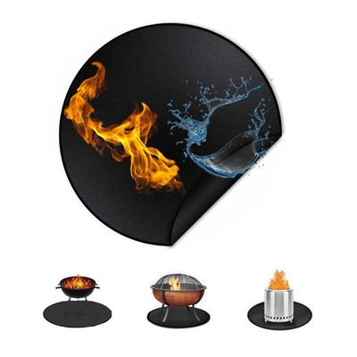 20'' Under grill mat Double-Sided Fireproof BBQ grill mat, Oil-Proof & Waterproof
