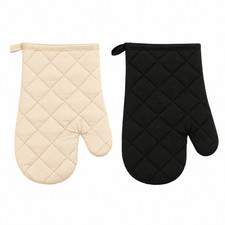 Oven BBQ Gloves Heat Resistant Proof Mitts Cotton Gloves Kitchen Cooking Baking