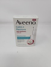 Aveeno Calm  Restore Age Renewal Serum Sensitive Skin Fragrance Free, 1fl