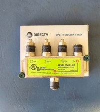 5 pieces Zinwell 4-Way Wide Band Splitter 2-2150 MHz Model MSPLIT4R1-02 DIRECTV