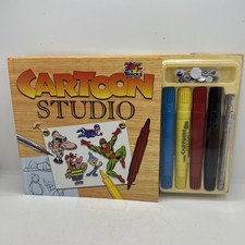Cartoon Studio Art Set By Top That Kids Learn How To Draw Cartoons - Sketch Pad
