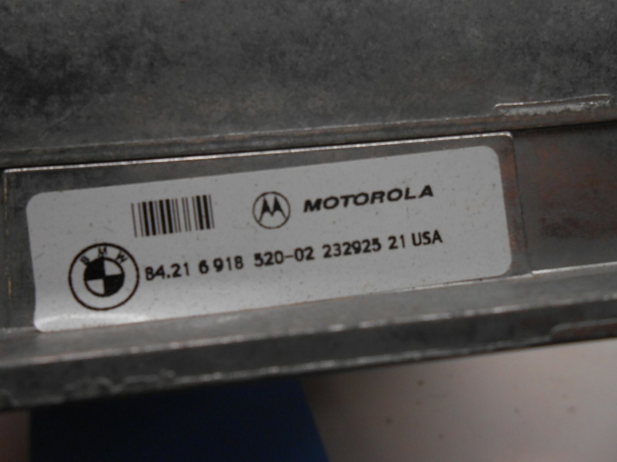 BMW 745I CHASSIS PHONE COMMUNICATION AMPLIFIER 84216918520 SD0367