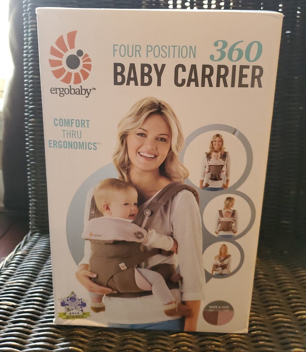 Ergobaby 4 Position Omni 360 Baby Carrier Taupe/Lilac | eBay