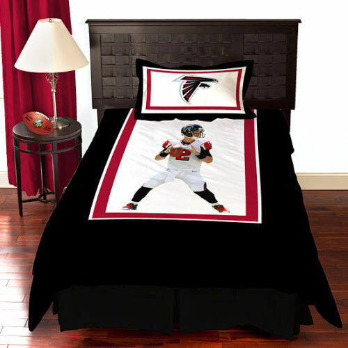NFL Twin Atlanta Falcons Matt Ryan Bedding Comforter Set Team Collective - Picture 2 of 3