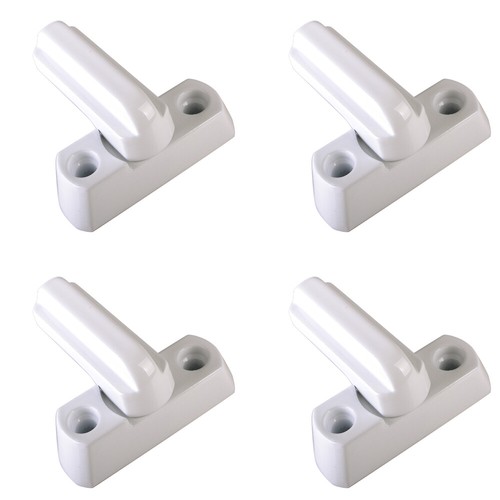 4x Window Safety Locks UPVC Door Sash Jammer Security Restrictor Lock White Safe - Picture 22 of 24
