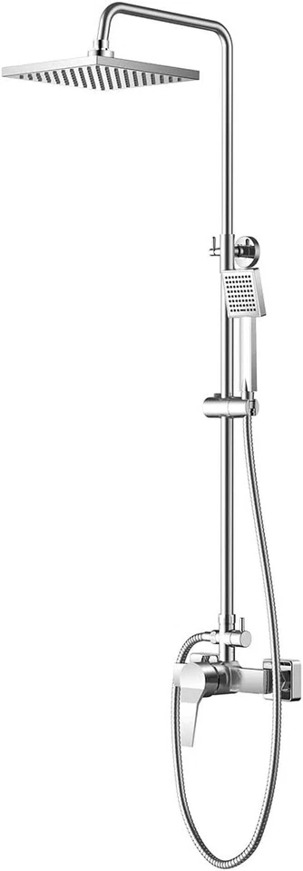 Duschset mit Armatur Duschsystem Einhebelmischer Duscharmatur Verstellbare Dusch - Bild 2 von 4