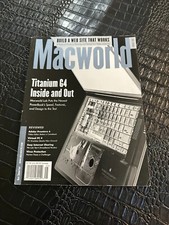 MAY 2001 MACWORLD apple computer magazine